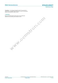 BTA203-800CTEP Datasheet Page 11