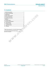 BTA203-800CTEP Datasheet Page 12