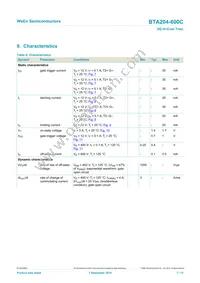 BTA204-600C/DG Datasheet Page 7