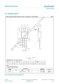 BTA204-600F Datasheet Page 10