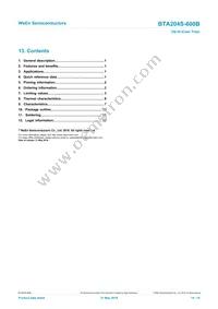 BTA204S-600B Datasheet Page 14