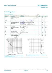 BTA204S-600C Datasheet Page 3