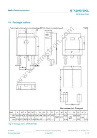 BTA204S-600C Datasheet Page 10