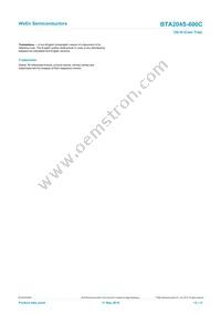 BTA204S-600C Datasheet Page 12