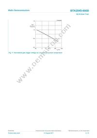 BTA204S-600D Datasheet Page 9