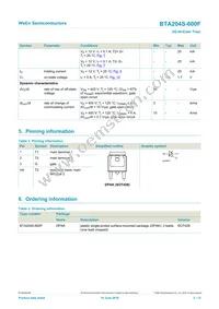 BTA204S-600F Datasheet Page 2