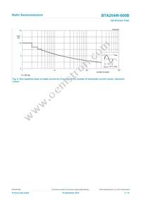 BTA204W-600B Datasheet Page 5