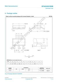 BTA204W-600B Datasheet Page 11