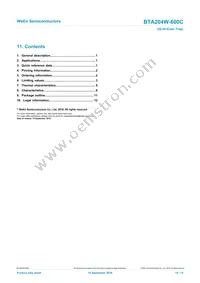 BTA204W-600C Datasheet Page 14