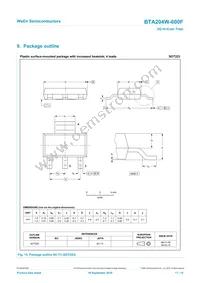 BTA204W-600F Datasheet Page 11