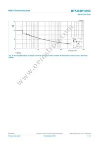 BTA204W-800C Datasheet Page 5