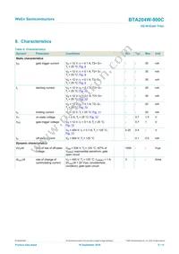 BTA204W-800C Datasheet Page 8