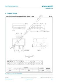 BTA204W-800C Datasheet Page 11