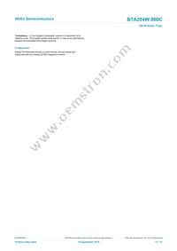 BTA204W-800C Datasheet Page 13