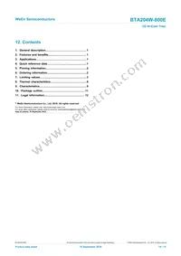 BTA204W-800E Datasheet Page 14
