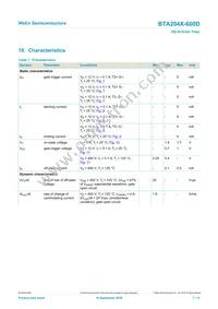 BTA204X-600D Datasheet Page 7