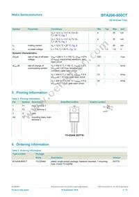 BTA206-800CT Datasheet Page 2