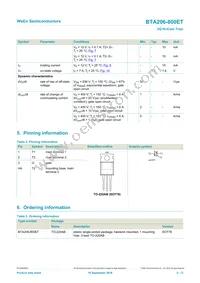 BTA206-800ET Datasheet Page 2
