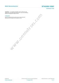 BTA208B-1000C Datasheet Page 12