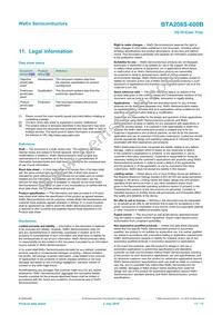 BTA208S-600B Datasheet Page 11