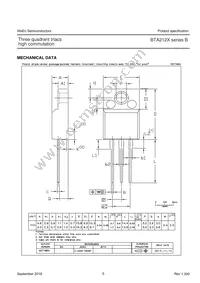 BTA212X-600B Datasheet Page 6