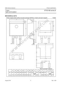 BTA216B-600B Datasheet Page 6