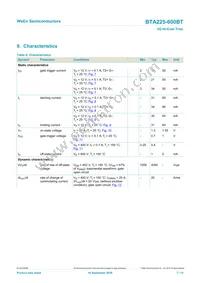 BTA225-600BT Datasheet Page 7