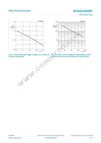 BTA225-600BT Datasheet Page 9