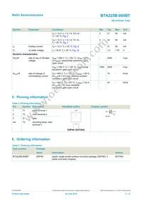 BTA225B-800BTJ Datasheet Page 2