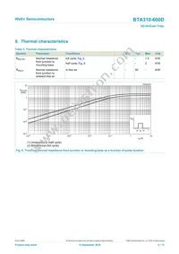BTA310-600D Datasheet Page 6