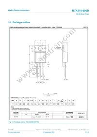 BTA310-800D Datasheet Page 10
