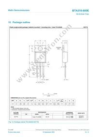 BTA310-800E Datasheet Page 10