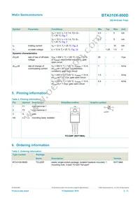 BTA310X-800D Datasheet Page 2