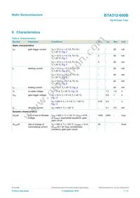 BTA312-600B/DG Datasheet Page 7
