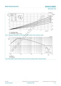 BTA312-600C Datasheet Page 4