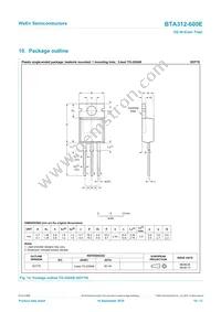 BTA312-600E Datasheet Page 10