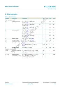 BTA312B-600C Datasheet Page 7