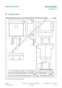 BTA312B-600C Datasheet Page 10