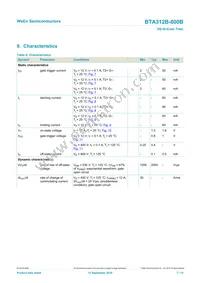 BTA312B-800B Datasheet Page 7