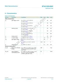 BTA312B-800C Datasheet Page 7