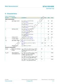 BTA312B-800E Datasheet Page 7