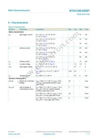 BTA312B-800ET Datasheet Page 7
