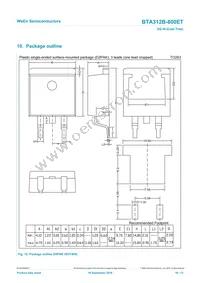 BTA312B-800ET Datasheet Page 10