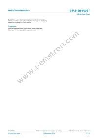 BTA312B-800ET Datasheet Page 12