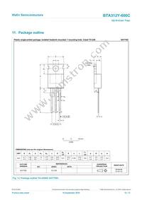 BTA312Y-600C Datasheet Page 10