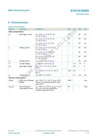 BTA316-800B0 Datasheet Page 7