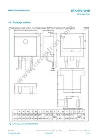 BTA316B-600B Datasheet Page 10