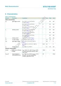 BTA316B-600BT Datasheet Page 7