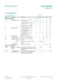 BTA316B-800C Datasheet Page 7