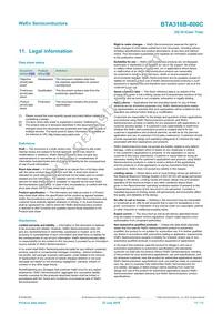 BTA316B-800C Datasheet Page 11